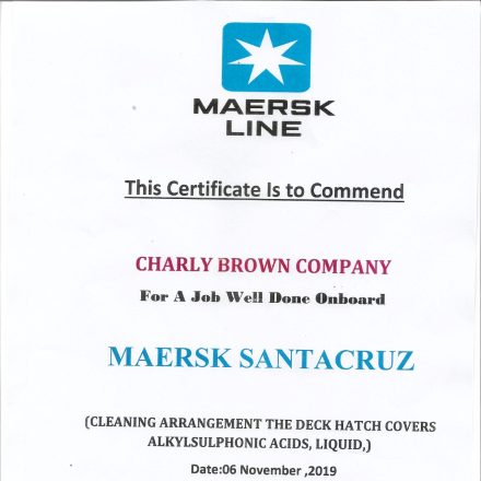 Maersk Line commendation, Maersk Santacruz